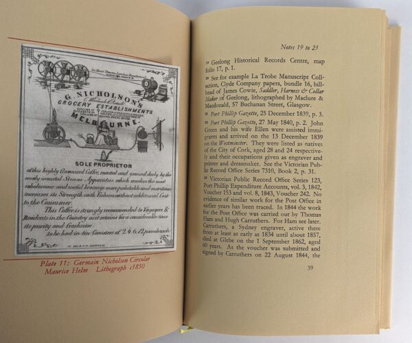 The Establishment and Development of Engraving and Lithography in Melbourne to t the Time of the Goldrush - Image 2