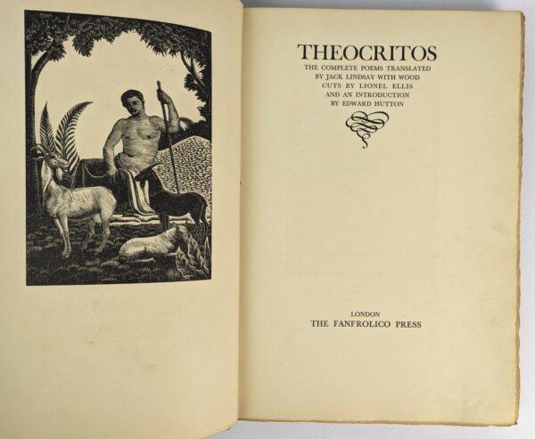 Theocritos: The Complete Poems - Image 2