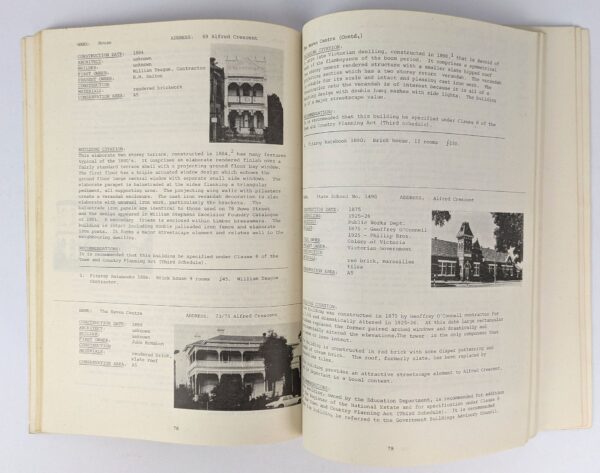 North [and] South Fitzroy Conservation Study (2 Volumes) - Image 2