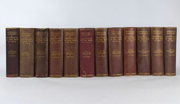 The Official History of Australia in the War of 1914-1918 (12 Volumes)