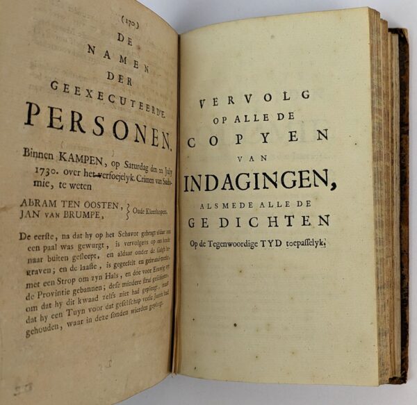 Alle de Copyen van Indagingen, als mede alle de Gedichten Op de Tegenwoordige Tyd toepasselyk - Image 4