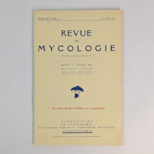 La Psilocybine (Experiences et autocritique): Revue de Mycologie Tome XXV, Fasc 1, 15 Juin 1960