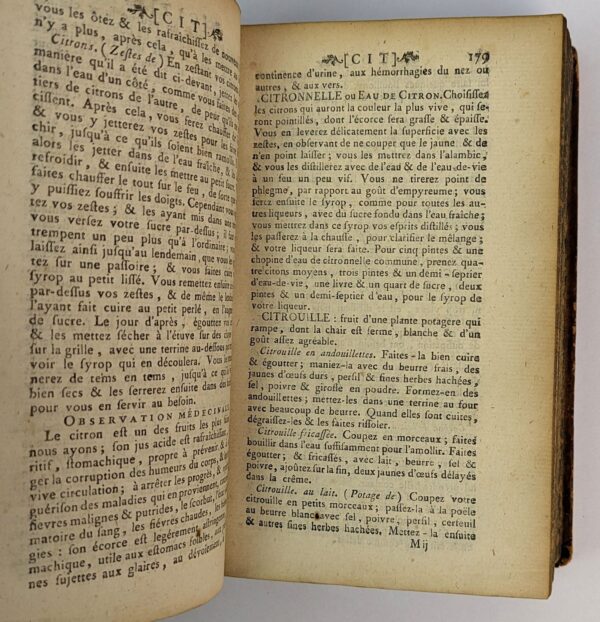 Dictionnaire Portatif de Cuisine, d'Office, et de Distillation; - Image 3