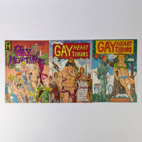 Gay Heart Throbs (3 Issues, Complete)