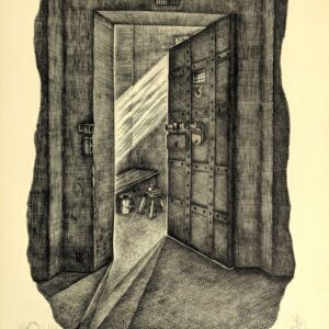 Ballade de la Geole de Reading / The Ballad of Reading Gaol. Burins Originaux de Tavy Notton