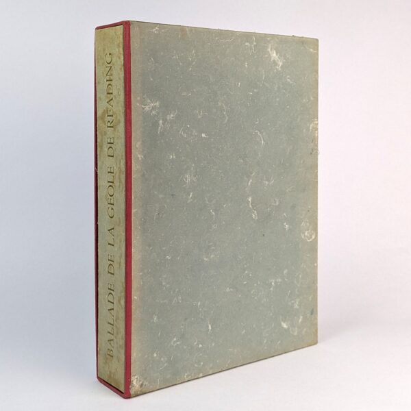 Ballade de la Geole de Reading / The Ballad of Reading Gaol. Burins Originaux de Tavy Notton - Image 6