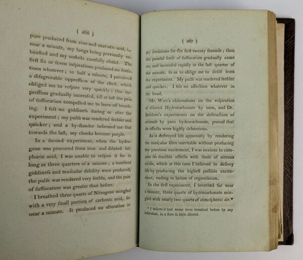 Researches, Chemical and Philosophical, Chiefly Concerning Nitrous Oxide, or Dephlogisticated Nitrous Air, and Its Respiration - Image 5