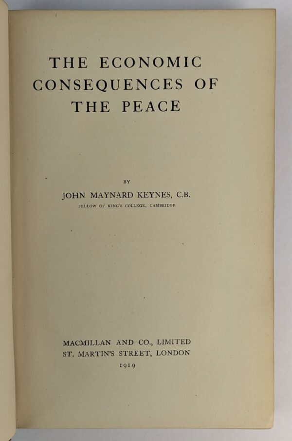 The Economic Consequences of the Peace - Image 2