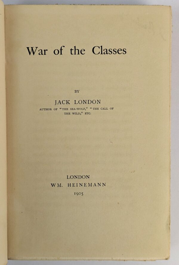 War of the Classes - Image 2