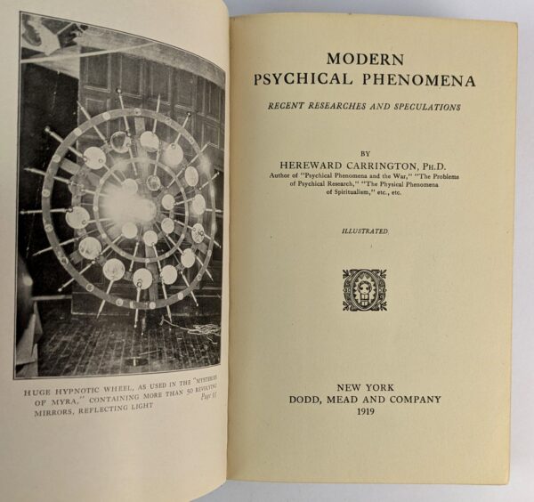 Modern Psychical Phenomena: Recent Researches and Speculations - Image 2