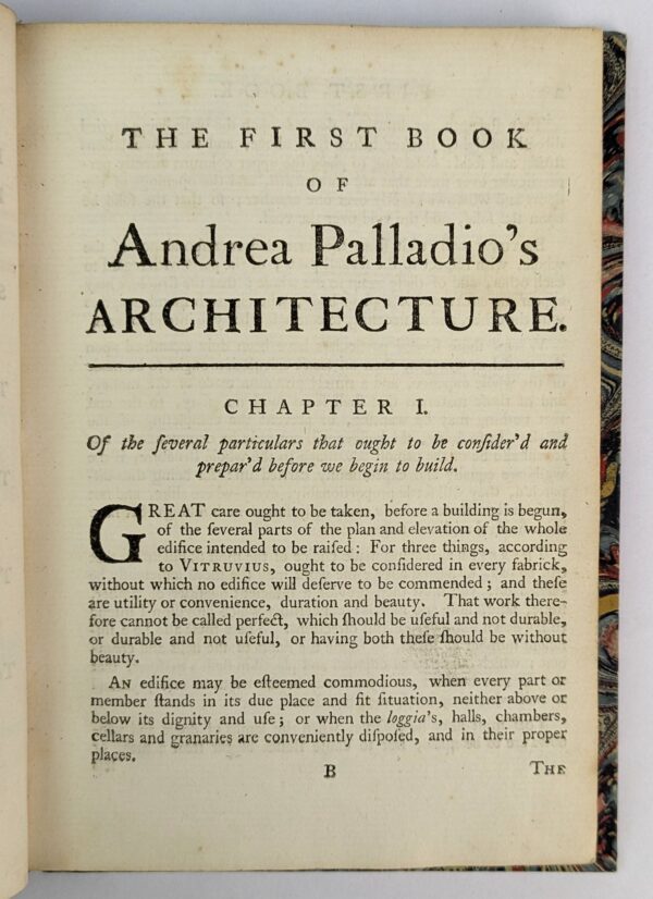 The First Book of Andrea Palladio's Architecture - Image 5