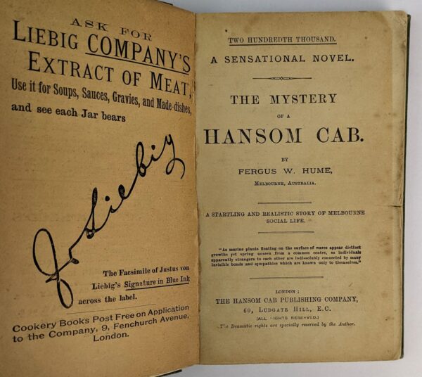 The Mystery of a Hansom Cab - Image 3
