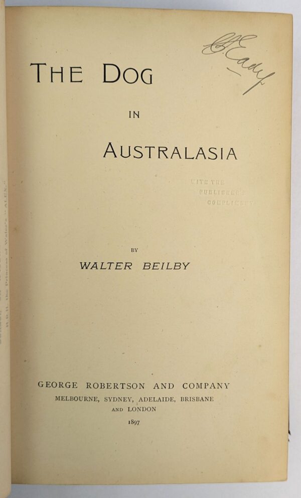 The Dog in Australasia - Image 2