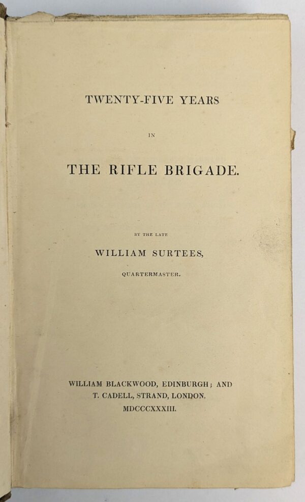 Twenty-Five Years in The Rifle Brigade - Image 2
