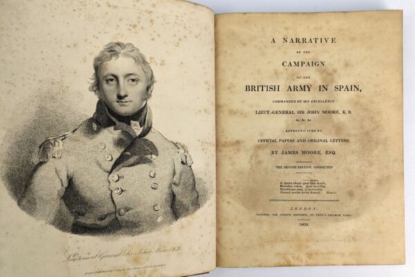 A Narrative of the Campaign of the British Army in Spain, Commanded by His Excellency Lieut.-General Sir John Moore, K. B. &c. &c. &c - Image 2