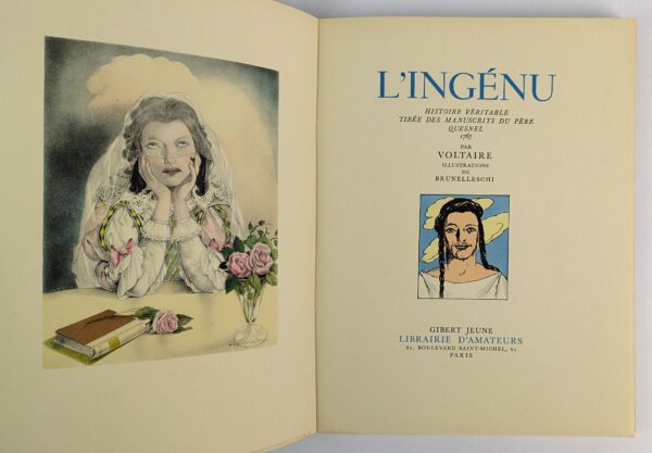 L'Ingenu: Histoire Veritable Tiree des Manuscrits du Pere Quesnel 1767 - Image 2