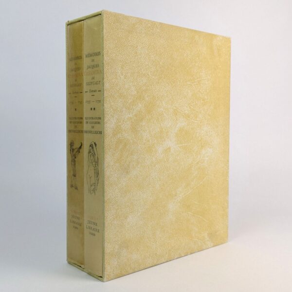 Memoires de Jacques Casanova de Seingalt (2 Volumes)