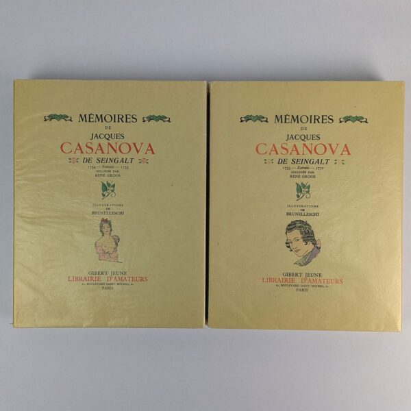 Memoires de Jacques Casanova de Seingalt (2 Volumes) - Image 2