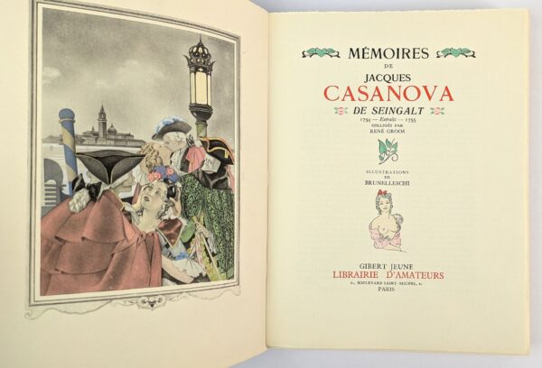 Memoires de Jacques Casanova de Seingalt (2 Volumes) - Image 3