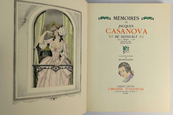 Memoires de Jacques Casanova de Seingalt (2 Volumes) - Image 6