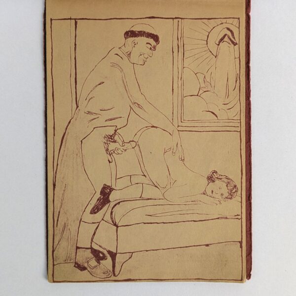 [Erotic Illustrated Story of a Monk and a Woman] - Image 3