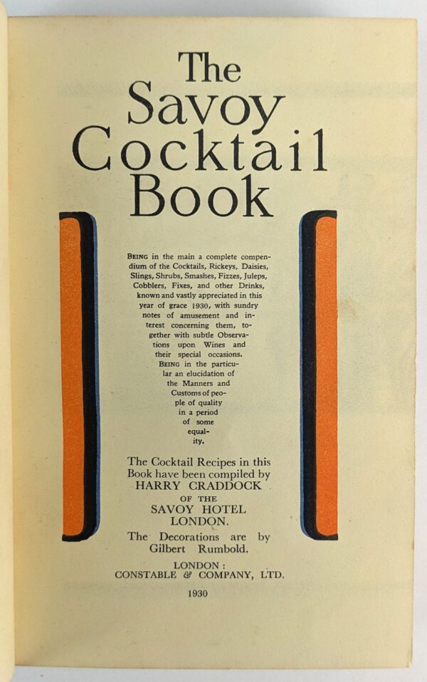 The Savoy Cocktail Book - Image 3