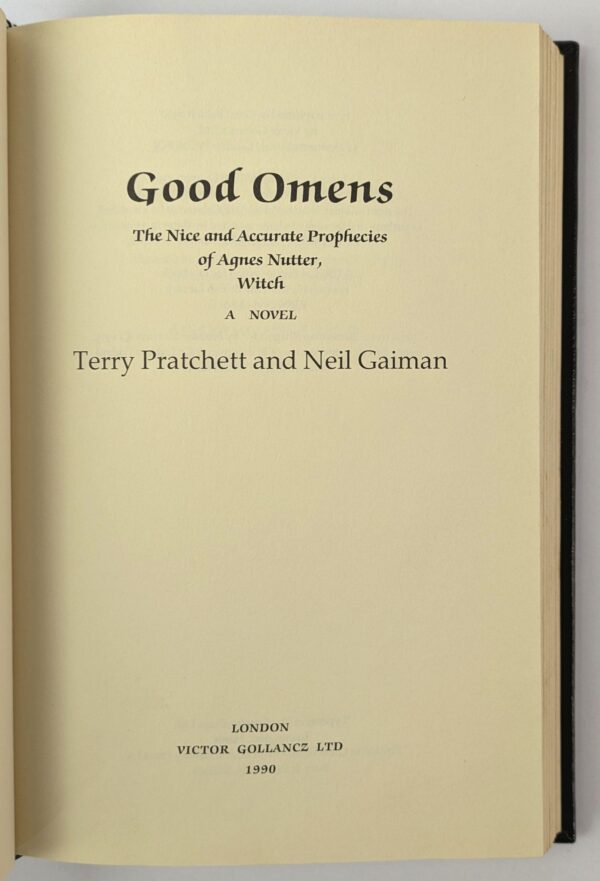 Good Omens: The Nice and Accurate Prophecies of Agnes Nutter, Witch - Image 3