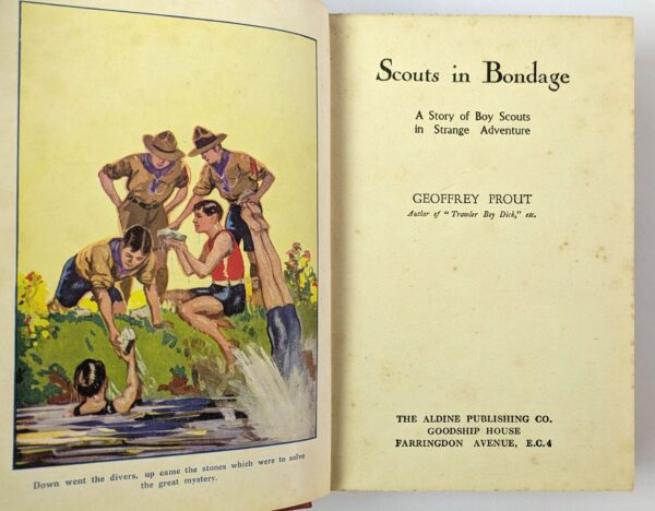 Scouts in Bondage: A Story of Boy Scouts in Strange Adventures - Image 3