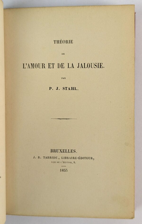 Theorie de L'Amour et de la Jalousie - Image 2
