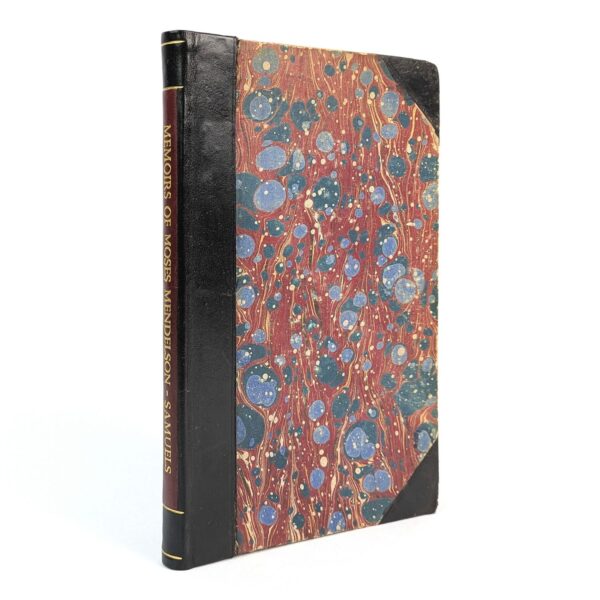 Memoirs of Moses Mendelsohn, the Jewish Philosopher; including the Celebrated Correspondence, On the Christian Religion, with J. C. Lavater, Minister of Zurich
