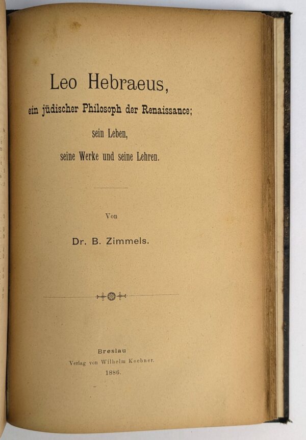 Gutmeinung uber den Talmud der Hebraer / Die Leiden des Messias / Jacob Wimpheling / Leo Hebraeus - Image 5