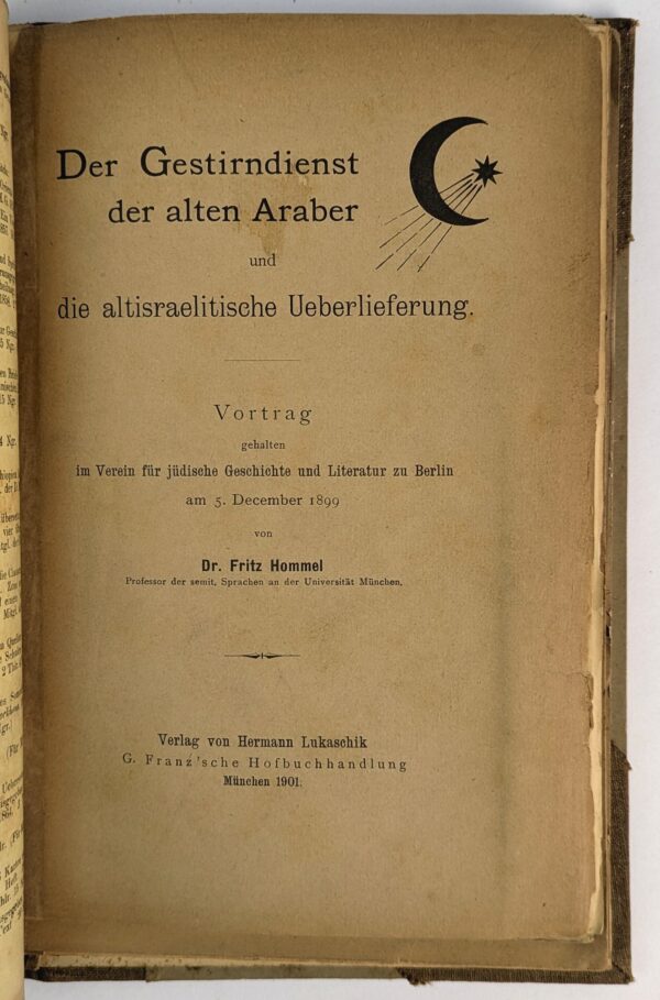 Ueber die judische Angelologie und Daemonologie / Die Bibel als Quelle fur Folkloristik / Altarbische Parallelen - Image 3