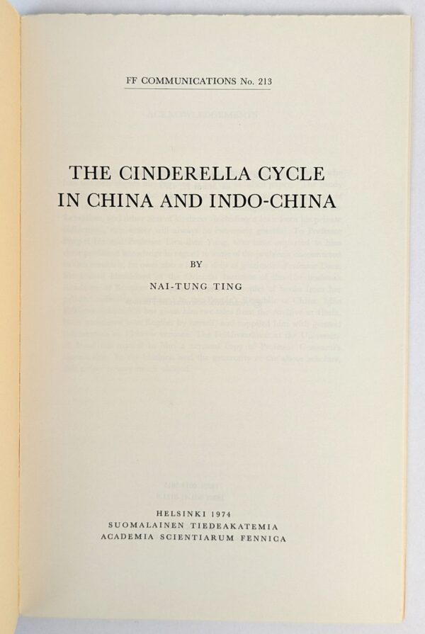 The Cinderella Cycle in China and Indo-China - Image 2