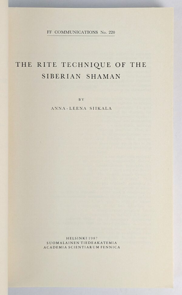 The Rite Technique of the Siberian Shaman - Image 2