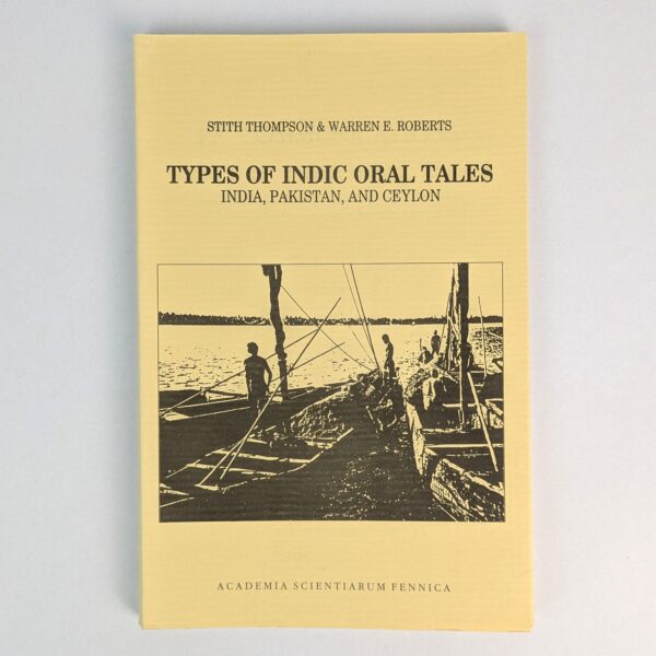 Types of Indic Oral Tales: India, Pakistan, and Ceylon