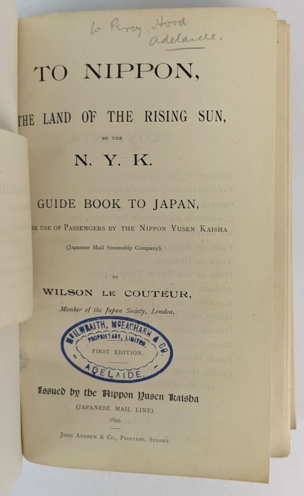 To Nippon, the Land of the Rising Sun, by the N. Y. K. - Image 2