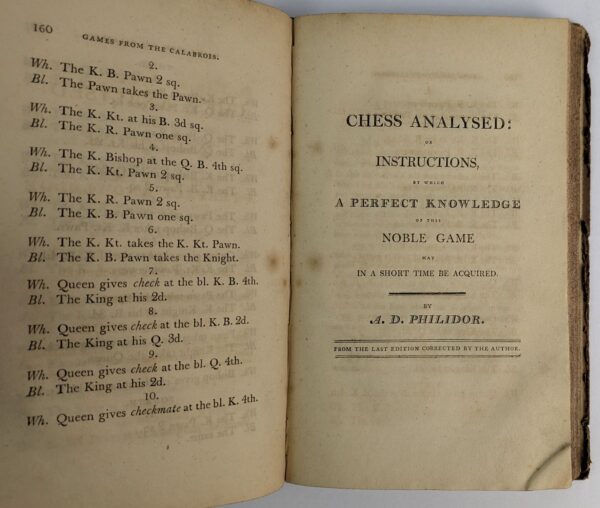 An Introduction to the History and Study of Chess; with Copious Descriptions, Etymological & Practical; Together with a System of Elementary Rules for Playing: To Which is Added, The Analysis of Chess of Andre Danican Philidor - Image 3