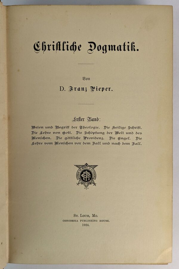 Christliche Dogmatik (3 Volumes) - Image 2