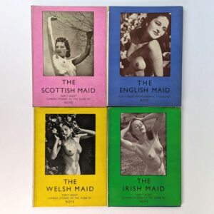 The English / Scottish / Irish / Welsh Maid: Forty-Eight Camera Studies of the Nude by Roye (4 Volumes)