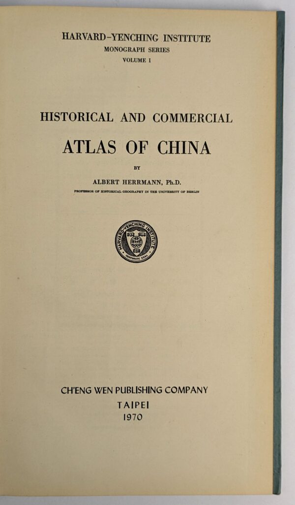Historical and Commercial Atlas of China - Image 2