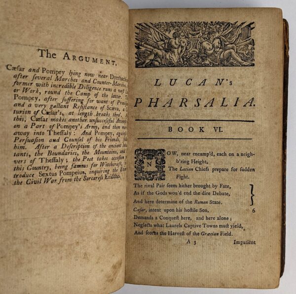 Lucan's Pharsalia Translated into English Verse by Nicholas Rowe - Image 5