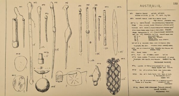 Ethnographical Album of the Pacific Islands, Third Series: An Album of the Weapons, Tools, Ornaments, Articles of Dress &c., of the Natives of the Pacific Islands. - Image 8