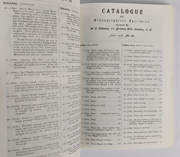 Illustrated Catalogue of Ethnographical Specimens - Image 3