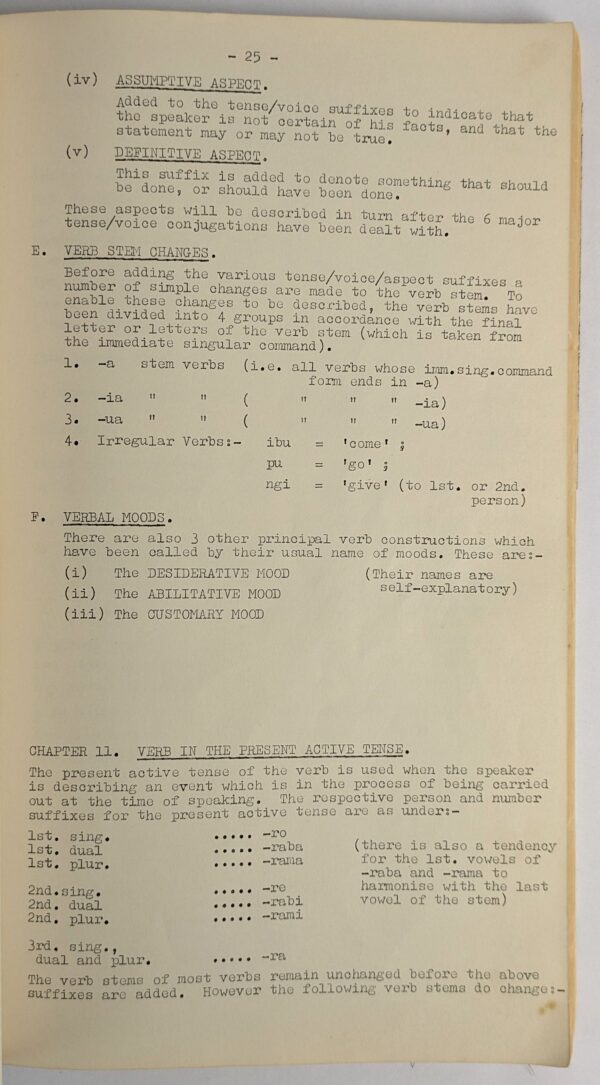 Statement of the Phonology & Grammar of the Huli Language - Image 6