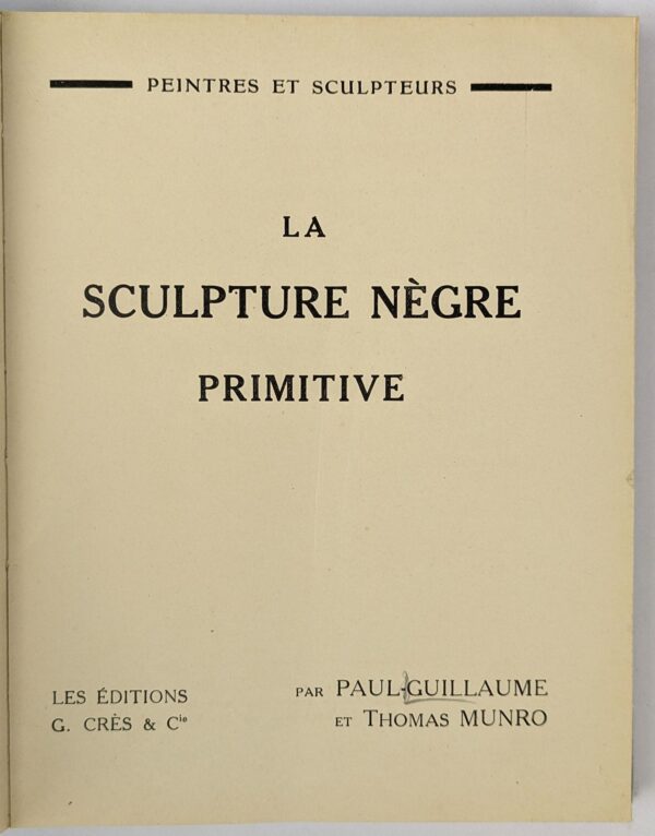 La Sculpture Negre Primitive - Image 2