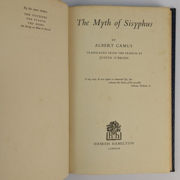 The Myth of Sisyphus and Other Essays - Image 2