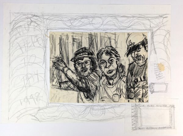 Series of Five Colour Woodblock Prints on the 1998 Australian Waterfront Dispute - Image 7