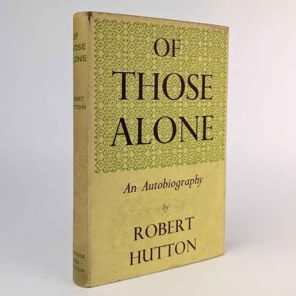 Of Those Alone