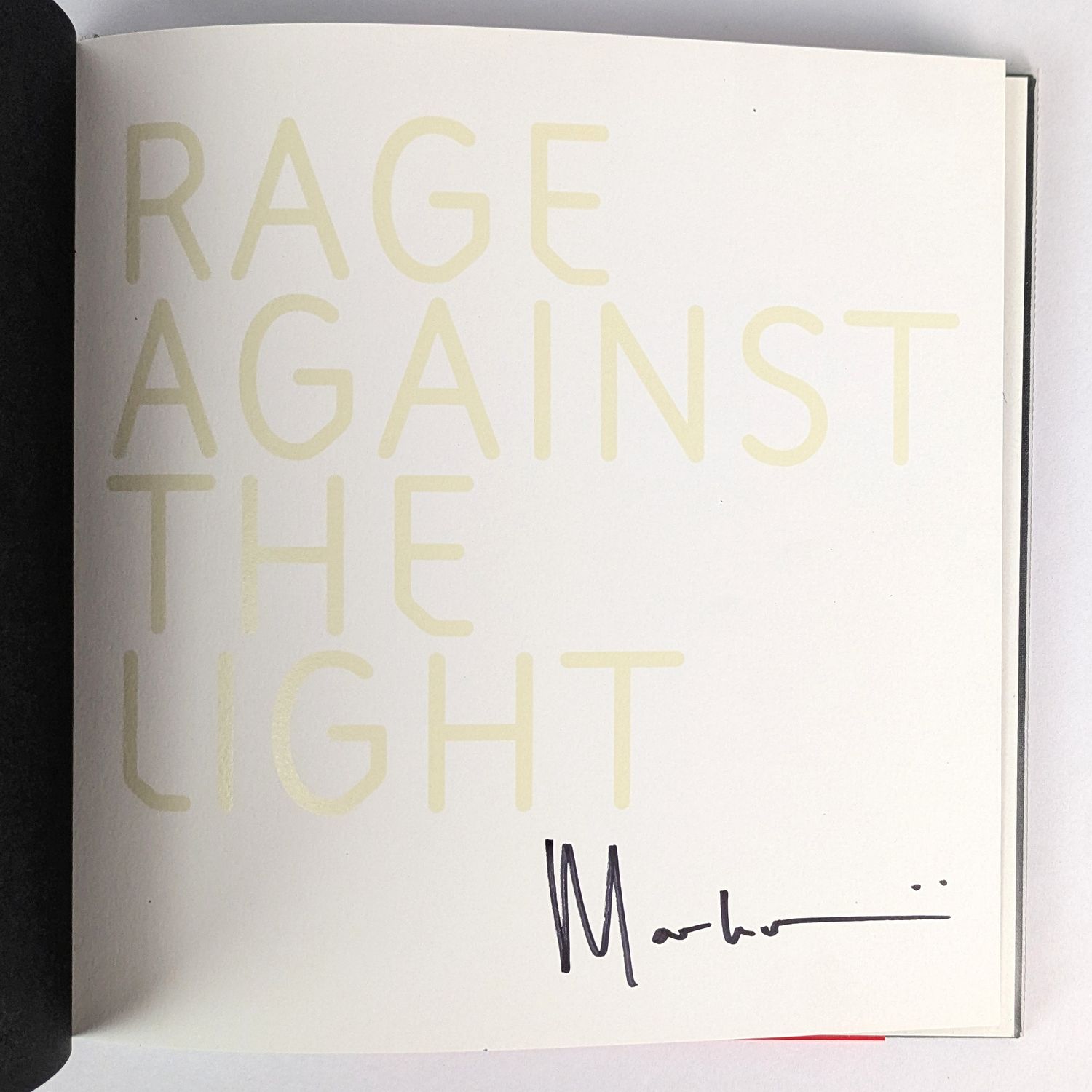 Rage Against The Light (w/ Signed Print) - Image 3