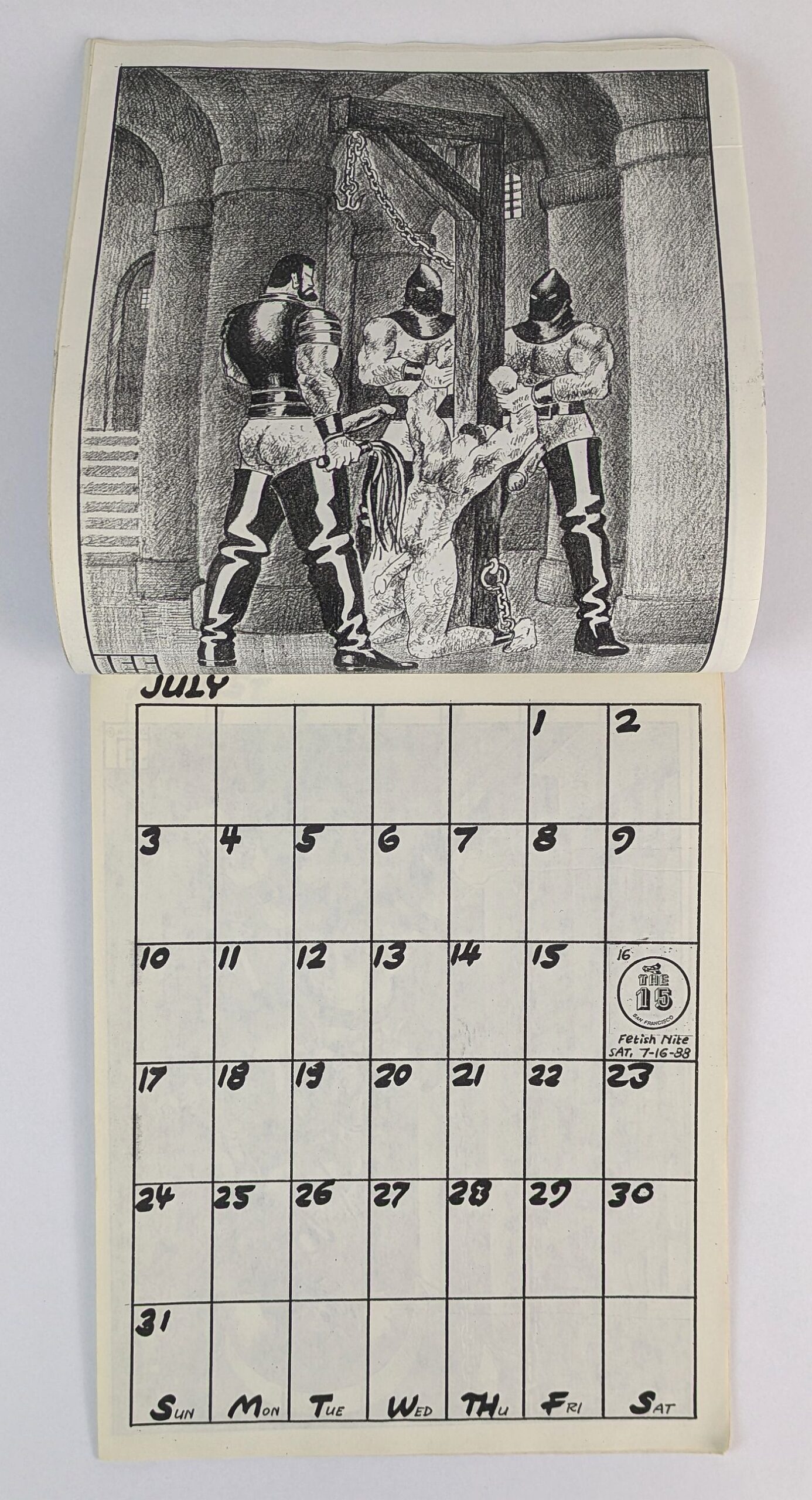 The 15 Association San Francisco 1988 Calendar - Image 2